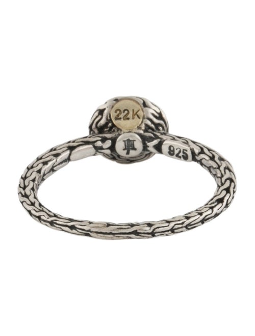 John Hardy Two-Tone Icon Dot Cocktail Ring