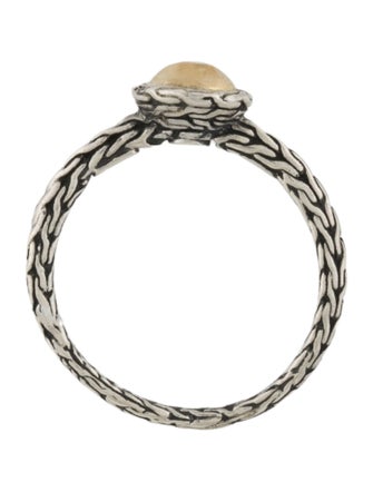 John Hardy Two-Tone Icon Dot Cocktail Ring