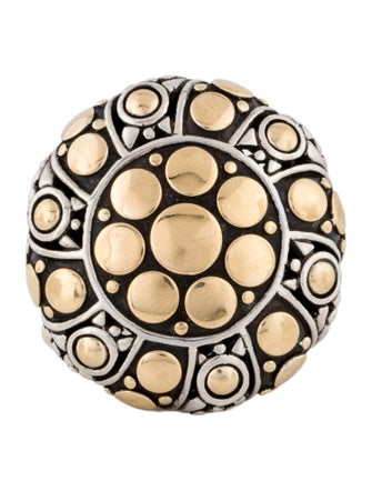 John Hardy Two-Tone Jaisalmer Dot Cocktail Ring