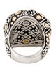 John Hardy Two-Tone Jaisalmer Dot Cocktail Ring