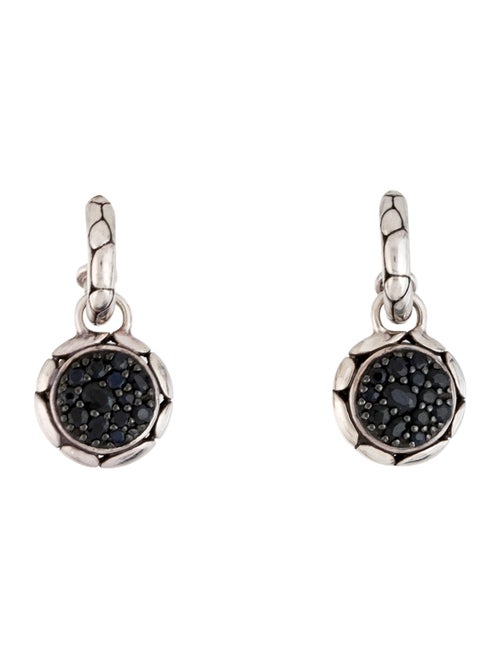 John Hardy Sapphire Kali Pure Lavafire Drop Earrings