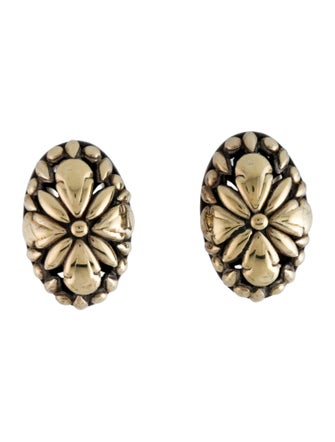 John Hardy Two-Tone Earclips