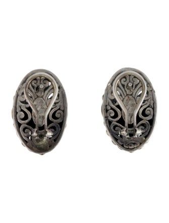 John Hardy Two-Tone Earclips