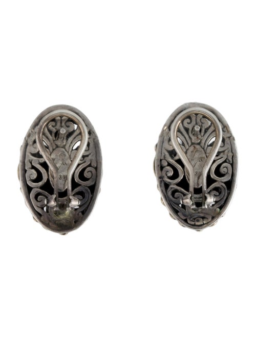 John Hardy Two-Tone Earclips