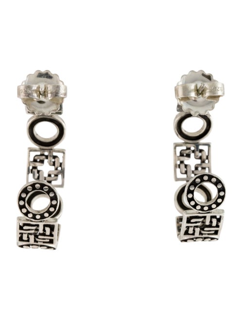 John Hardy Dot Silang Hoop Earrings