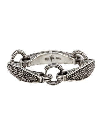 John Hardy Basket Weave Link Bracelet