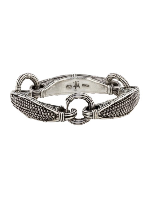 John Hardy Basket Weave Link Bracelet