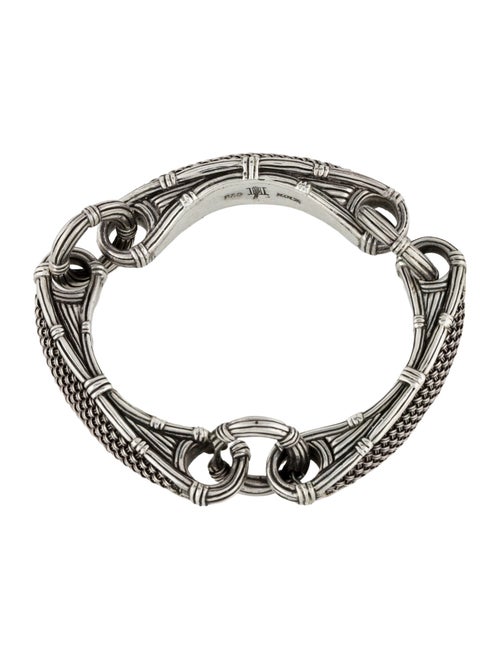 John Hardy Basket Weave Link Bracelet