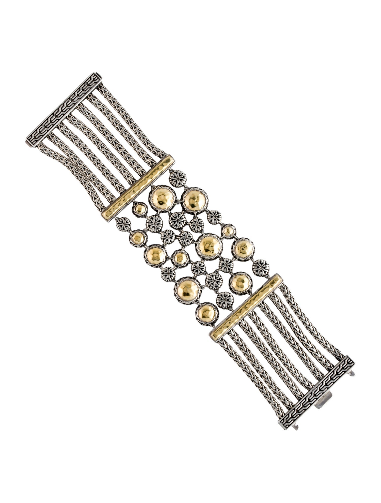 John Hardy Two-Tone Palu Multistrand Bracelet