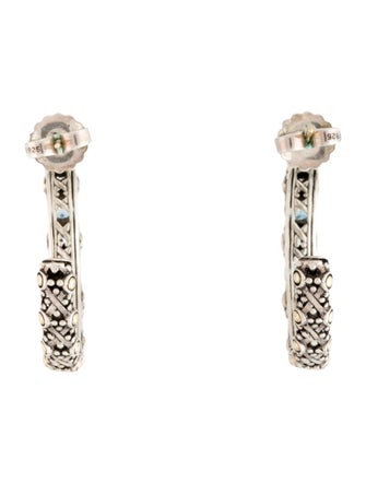 John Hardy Topaz Jaisalmer Hoops