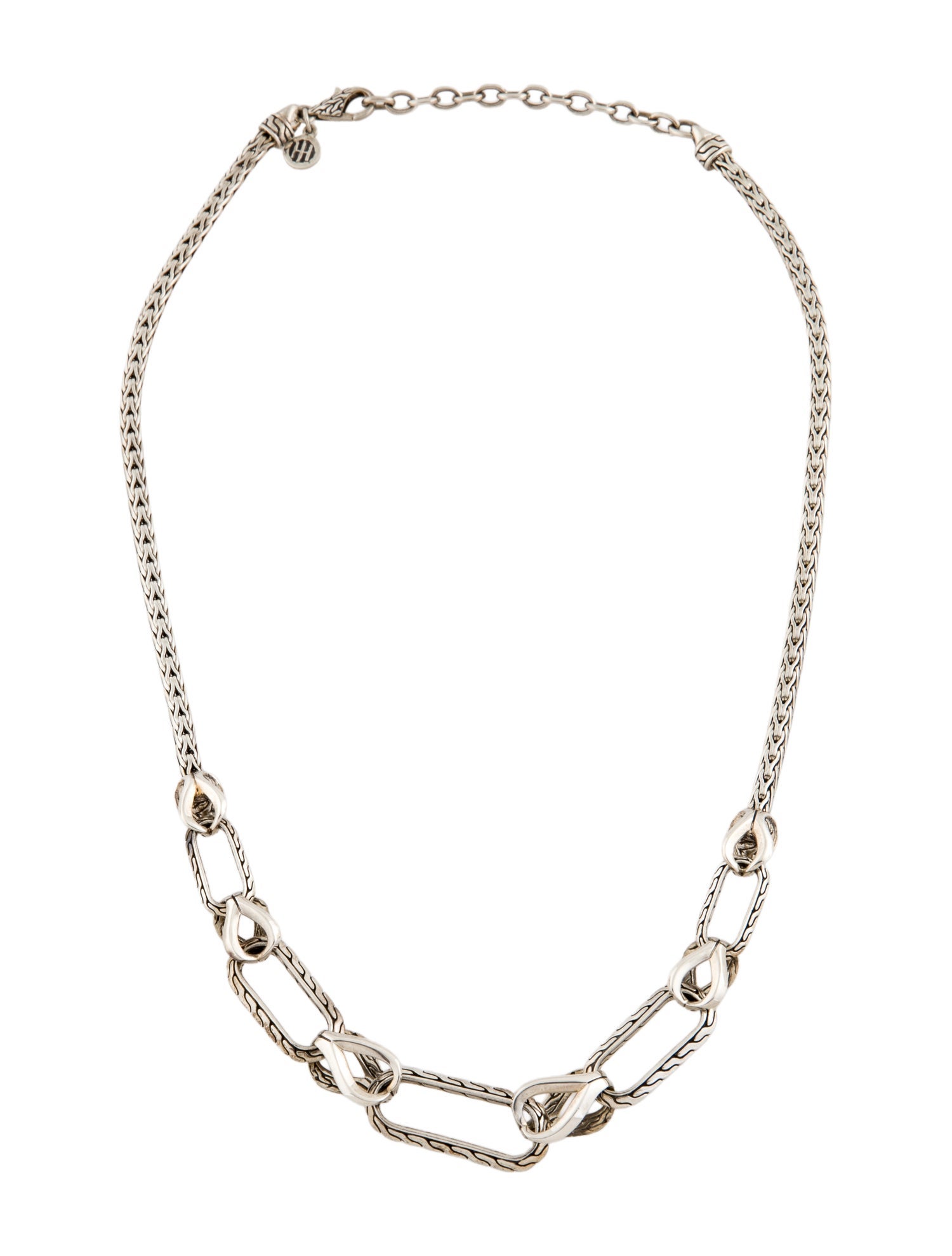 John Hardy Classic Chain Asli Surf Necklace