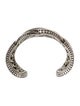 John Hardy Diamond Dot Woven Knot Cuff Bracelet