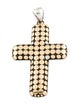 John Hardy Two-Tone Dot Cross Pendant