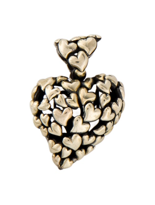 John Hardy Two-Tone Heart Pendant