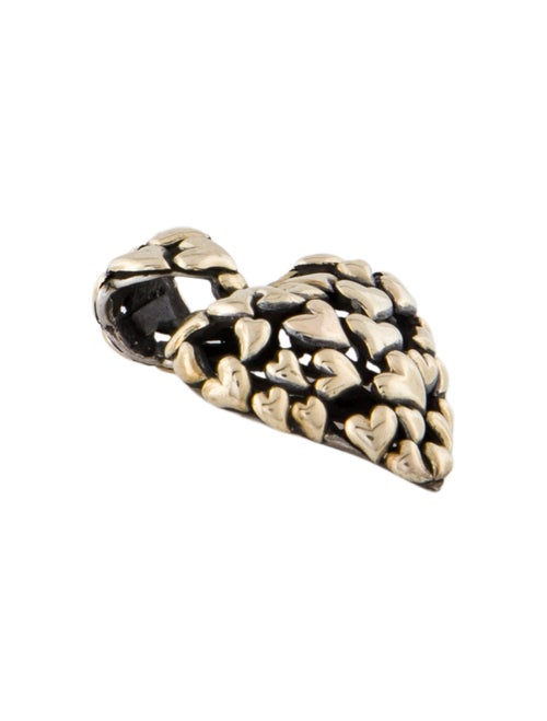 John Hardy Two-Tone Heart Pendant