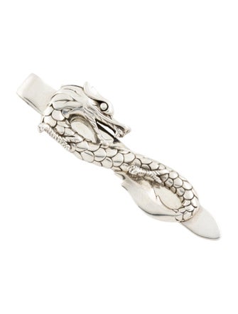John Hardy Chinese Zodiac Dragon Tie Clip