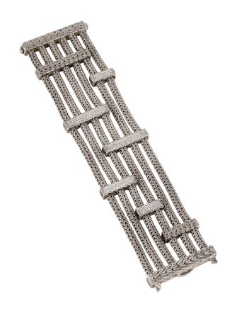 John Hardy Diamond Icon Multi-Strand Station Bracelet