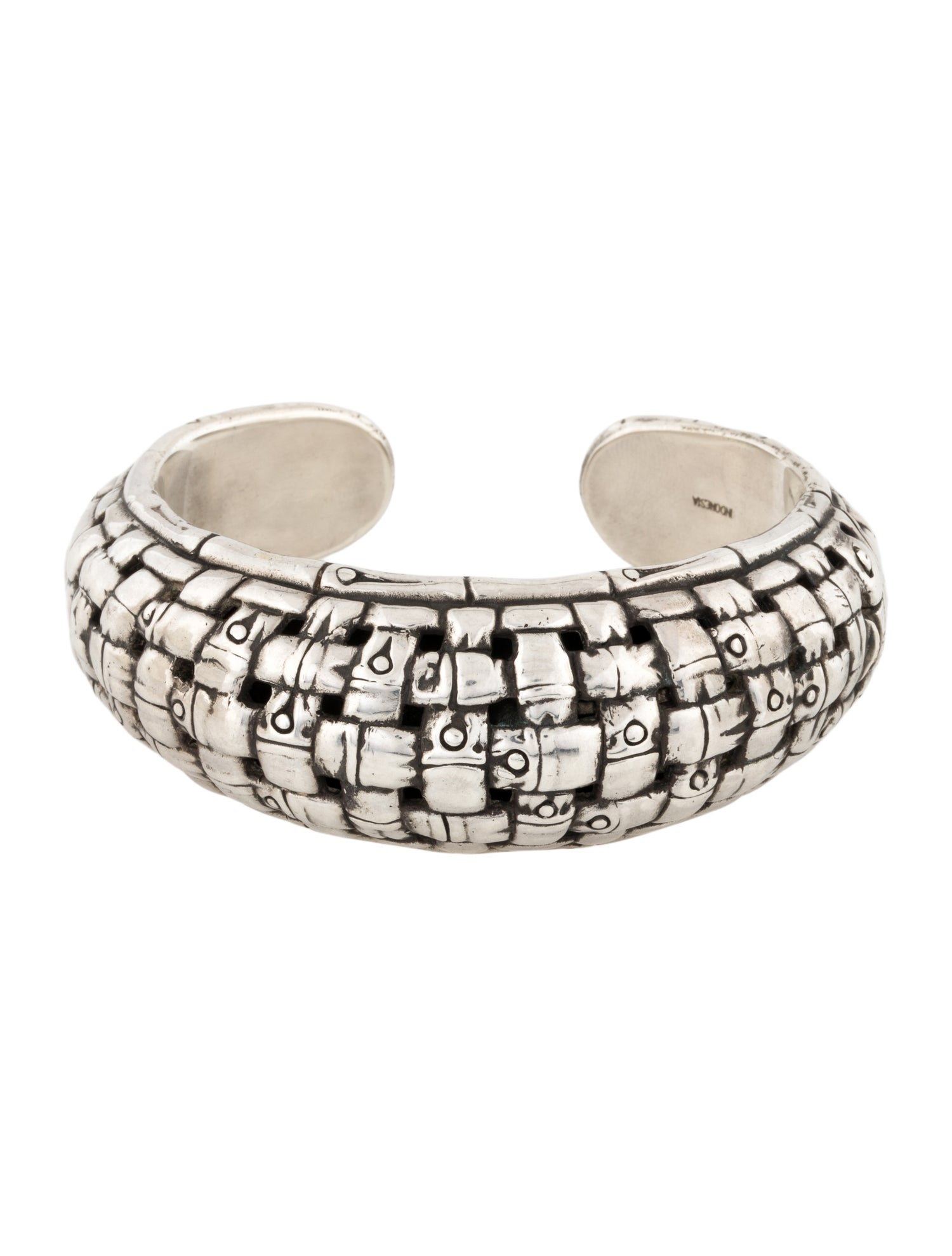 John Hardy Bamboo Kick Cuff Bracelet