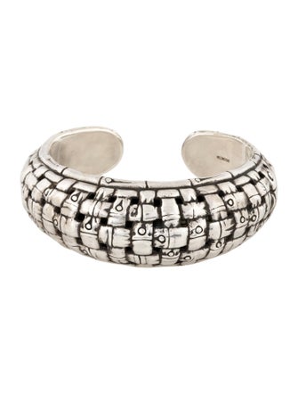John Hardy Bamboo Kick Cuff Bracelet