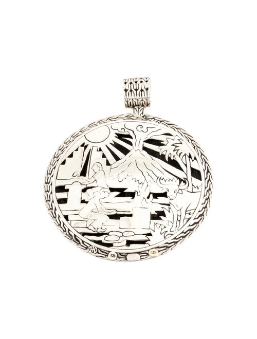 John Hardy Palu Large Hammered Pendant