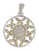John Hardy Diamond Circle Pendant
