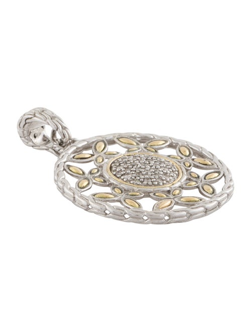 John Hardy Diamond Circle Pendant
