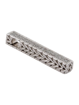 John Hardy Diamond Bar Slide Pendant