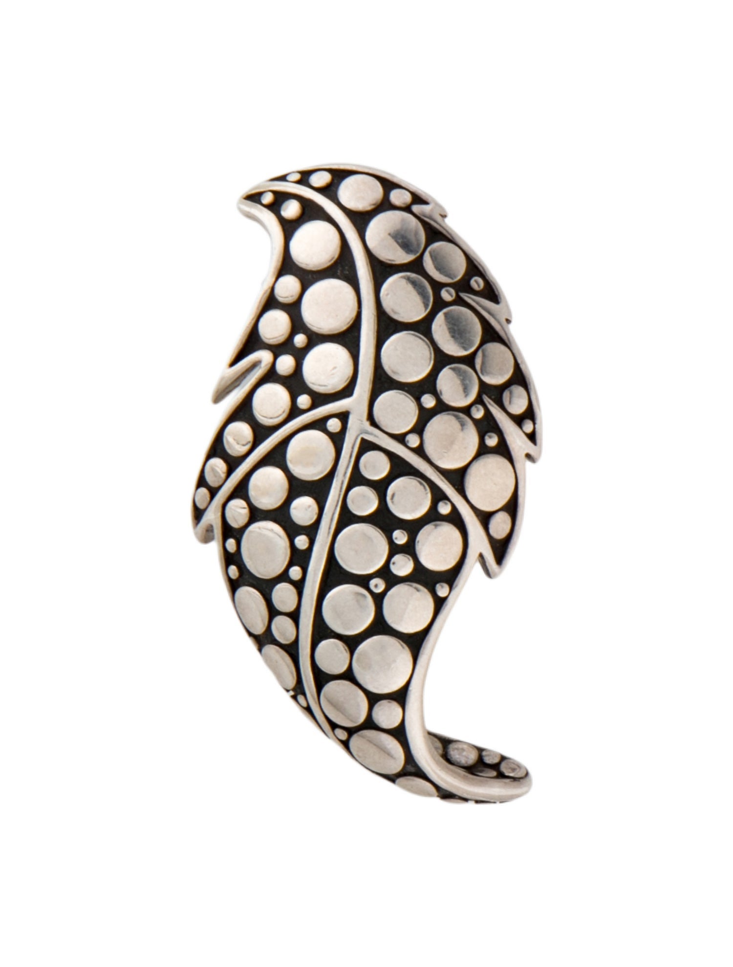 John Hardy Dot Leaf Pendant