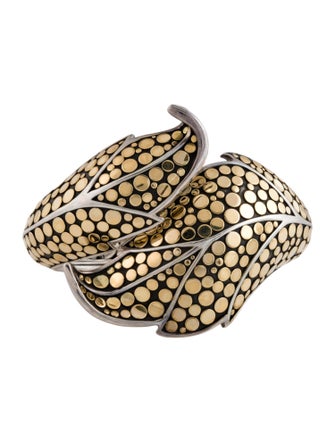 John Hardy Two-Tone Ayu Dot Leaf Bracelet