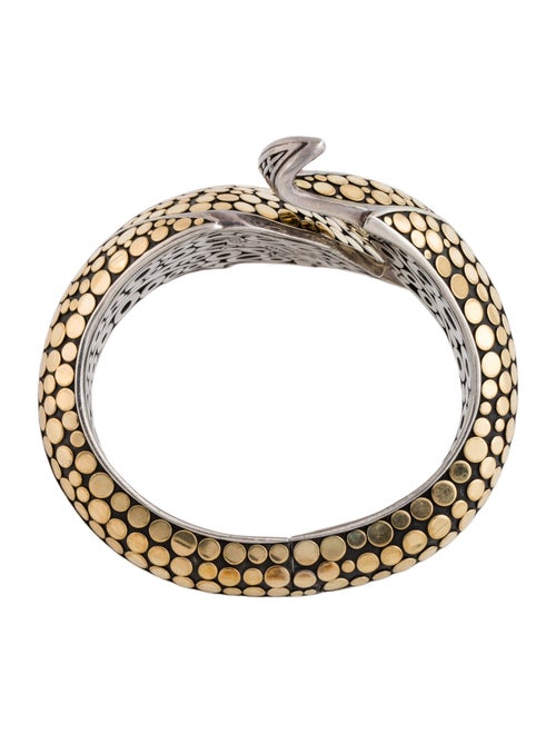 John Hardy Two-Tone Ayu Dot Leaf Bracelet