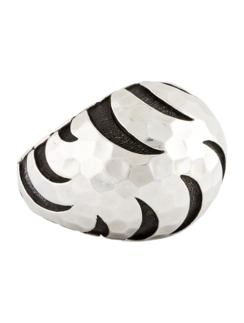 John Hardy Palu Macan Hammered Dome Ring