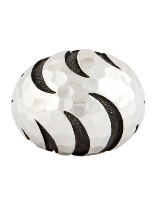 John Hardy Palu Macan Hammered Dome Ring