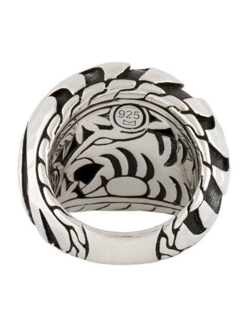John Hardy Palu Macan Hammered Dome Ring