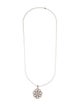 John Hardy Diamond Batu Kawung Pendant Necklace