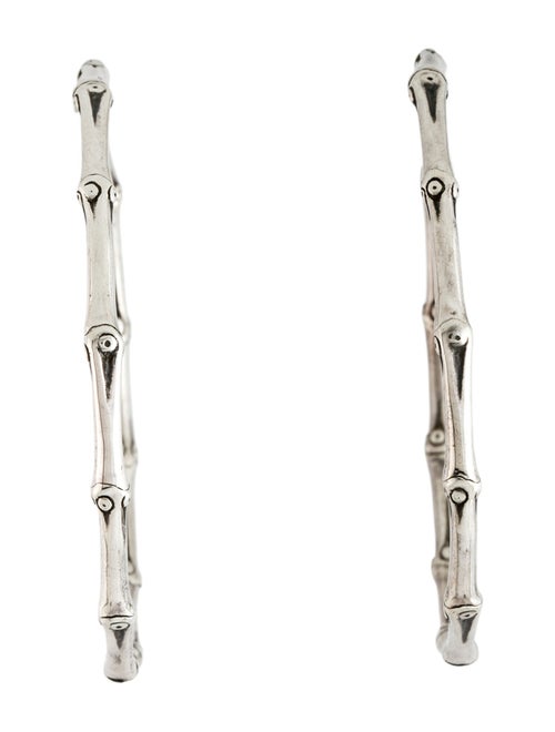 John Hardy Bamboo Large Hoop Earrings