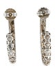 John Hardy Black Sapphire Naga Lava Hoop Earrings