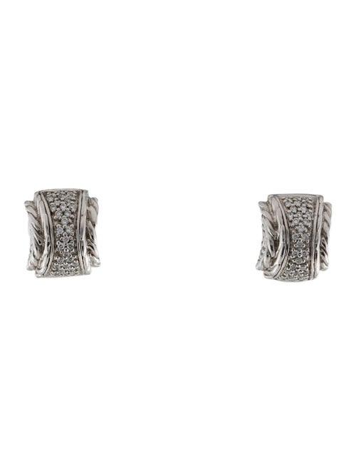 John Hardy Diamond Classic Chain Stud Earrings