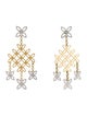 John Hardy 18K 1.15ctw Diamond Batu Kawung Earrings