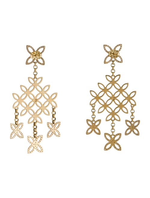 John Hardy 18K 1.15ctw Diamond Batu Kawung Earrings