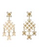 John Hardy 18K 1.15ctw Diamond Batu Kawung Earrings