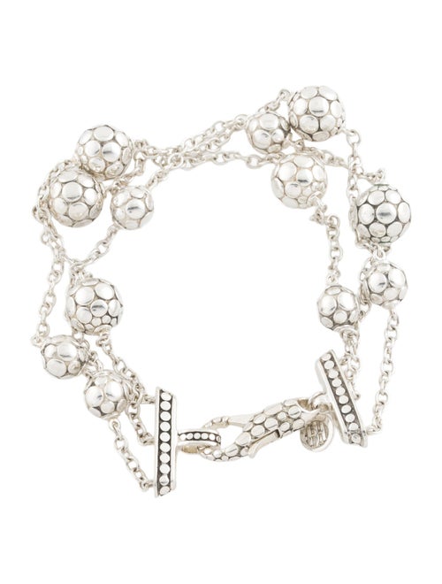 John Hardy Dot Multi-Row Station Bracelet