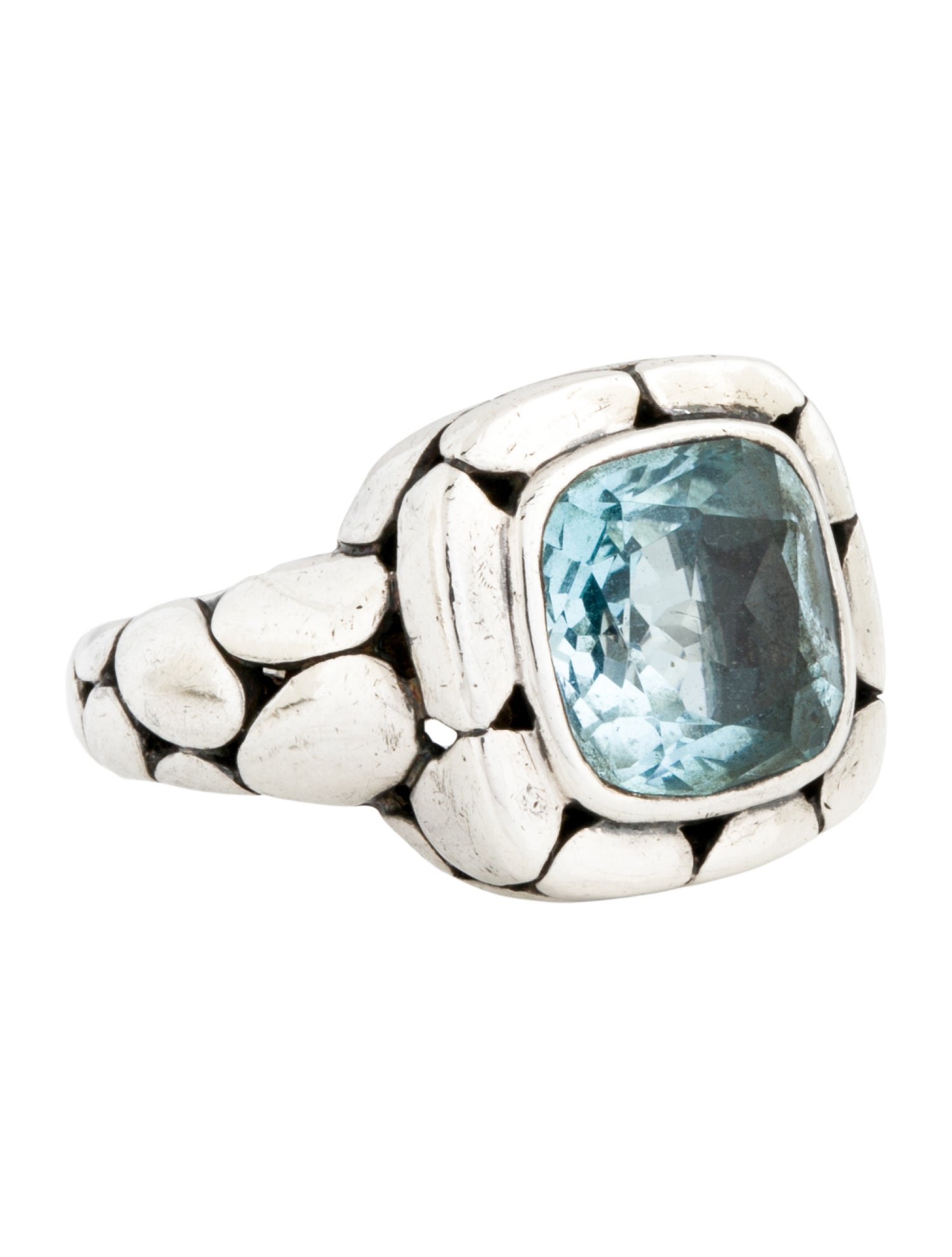 John Hardy Topaz Batu Kali Cocktail Ring