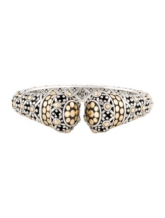 John Hardy Oval Dot Jaisalmer Hinge Cuff