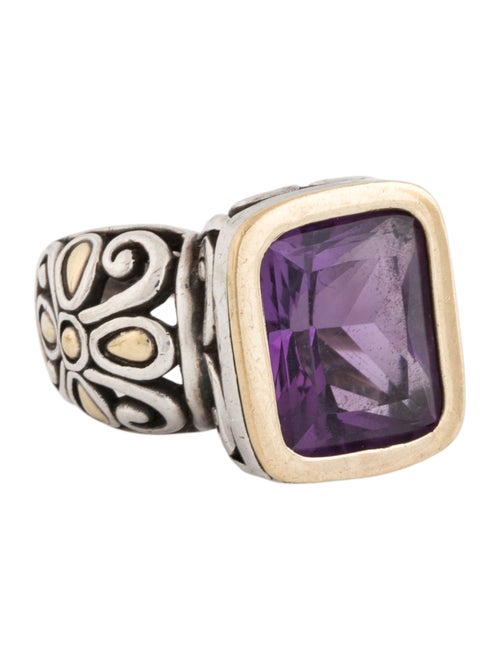 John Hardy Amethyst Cocktail Ring
