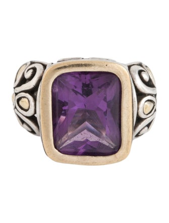 John Hardy Amethyst Cocktail Ring