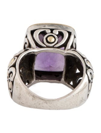 John Hardy Amethyst Cocktail Ring