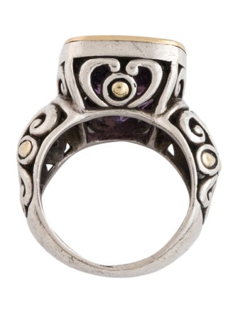 John Hardy Amethyst Cocktail Ring
