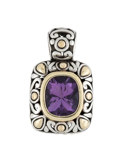 John Hardy Amethyst Enhancer Pendant
