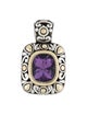 John Hardy Amethyst Enhancer Pendant