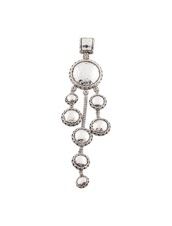 John Hardy Large Palu Hammered Dangle Pendant